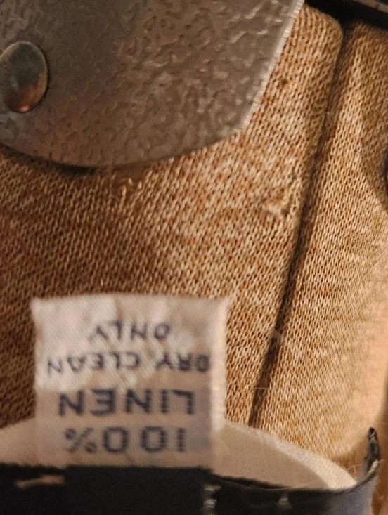 ♡ vintage 80s ralph lauren linen lace tie blouse ♡ - Picture 6 of 8